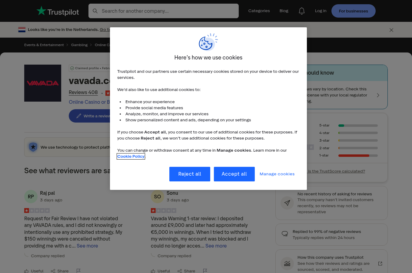 Независен контекстуален запис за Vavada